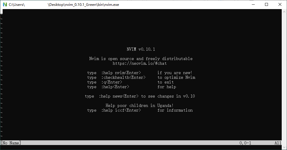Neovim文本编辑器v0.10.1绿色版